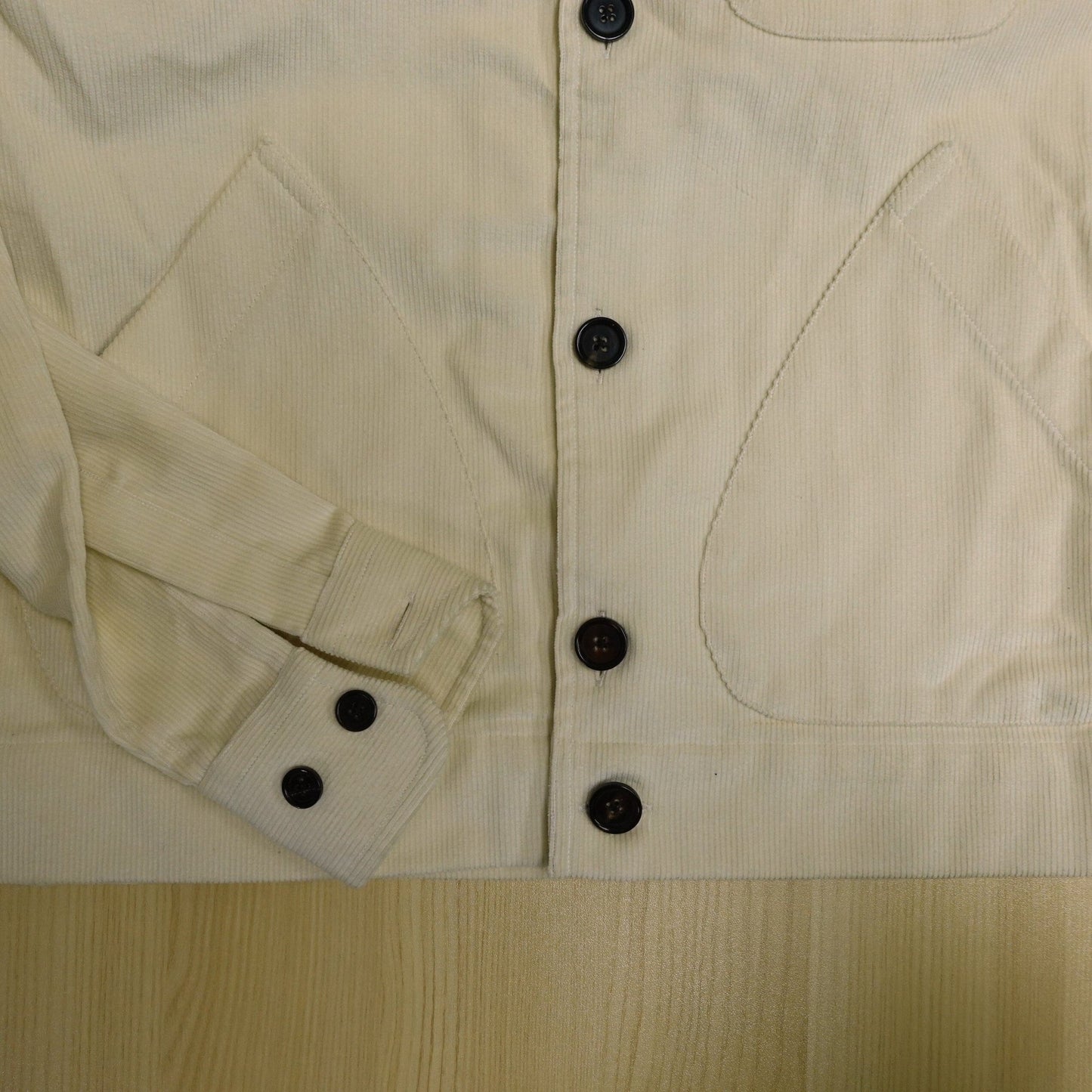 [Sample] Brisbane Moss Corduroy Chore Coat - SJ009 - Yeossal & Co