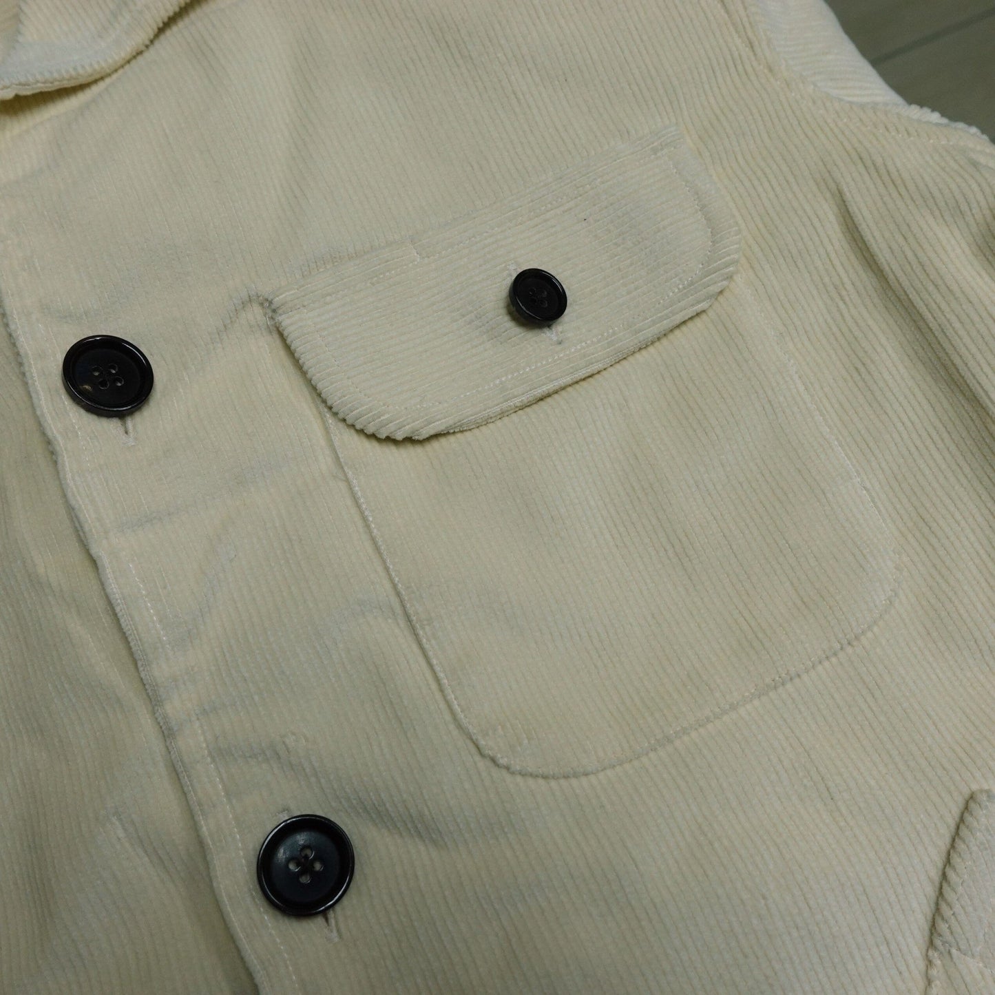 [Sample] Brisbane Moss Corduroy Chore Coat - SJ009 - Yeossal & Co