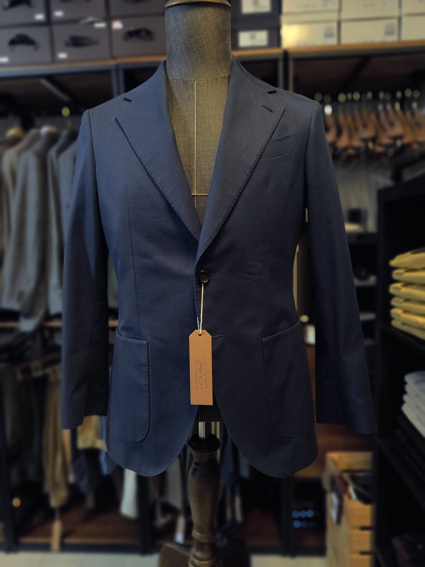 [Sample] Caccioppoli Cotton Jacket - SJ032 - Yeossal & Co