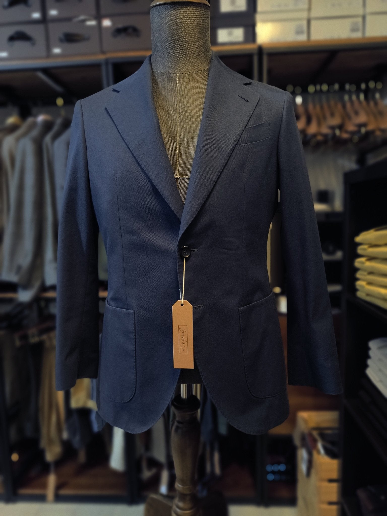 [Sample] Caccioppoli Cotton Jacket - SJ032 - Yeossal & Co