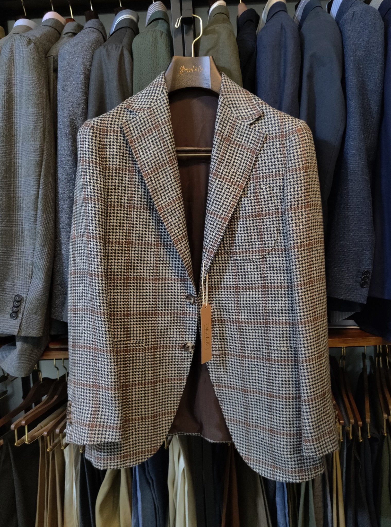 [Sample] Drapers Wool Blend Jacket - SJ023 - Yeossal & Co