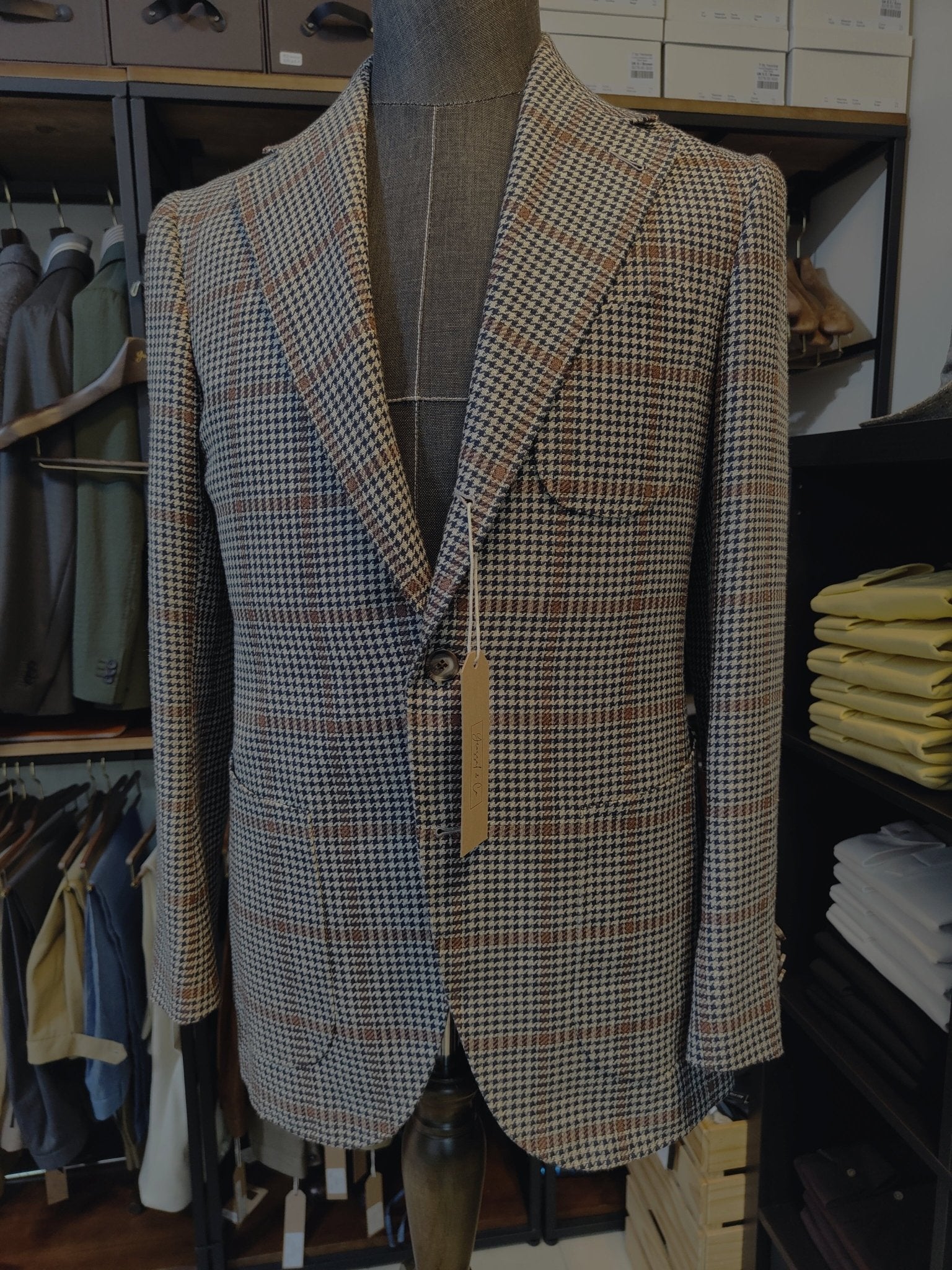 [Sample] Drapers Wool Blend Jacket - SJ023 - Yeossal & Co
