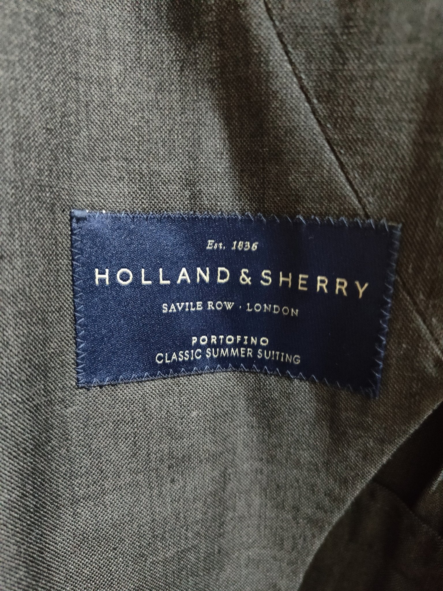 [Sample] Holland & Sherry (Protofino) Wool Blend Jacket - SJ028 - Yeossal & Co