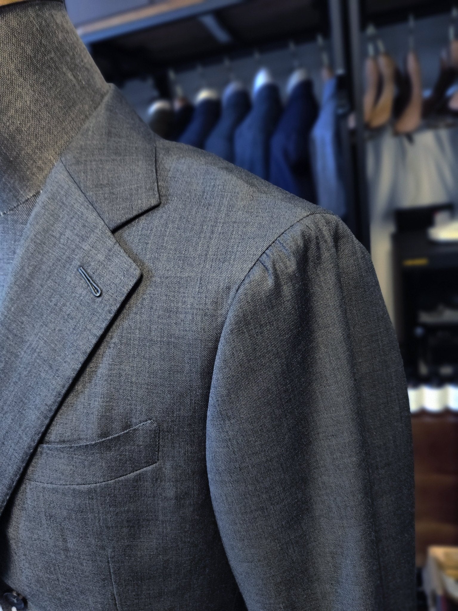 [Sample] Holland & Sherry (Protofino) Wool Blend Jacket - SJ028 - Yeossal & Co