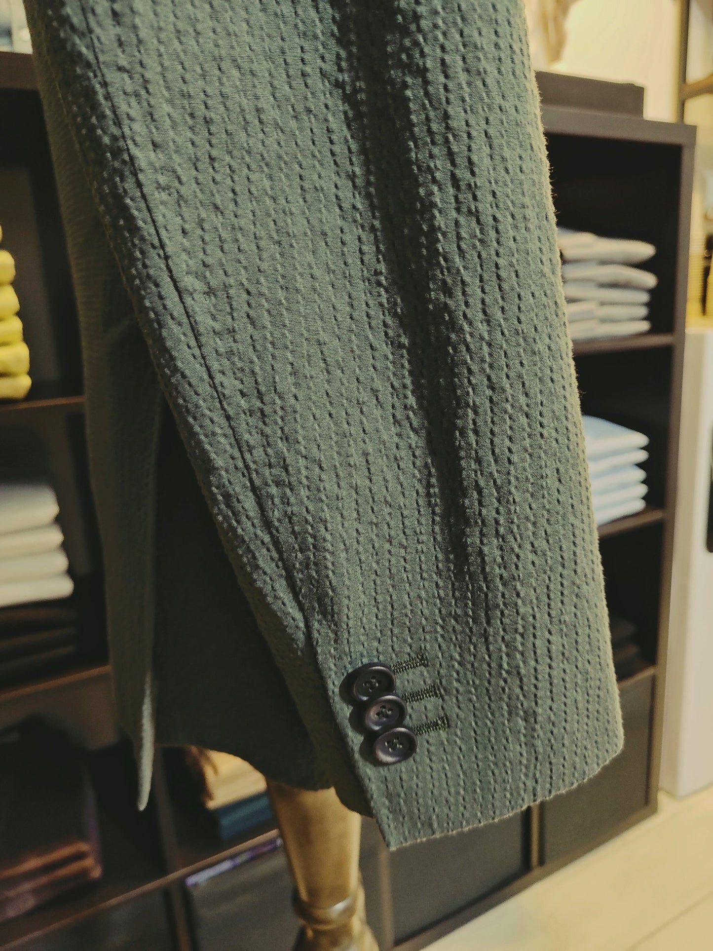 [Sample] Lanificio Subalpino (Seersucker) Jacket - SJ029 - Yeossal & Co