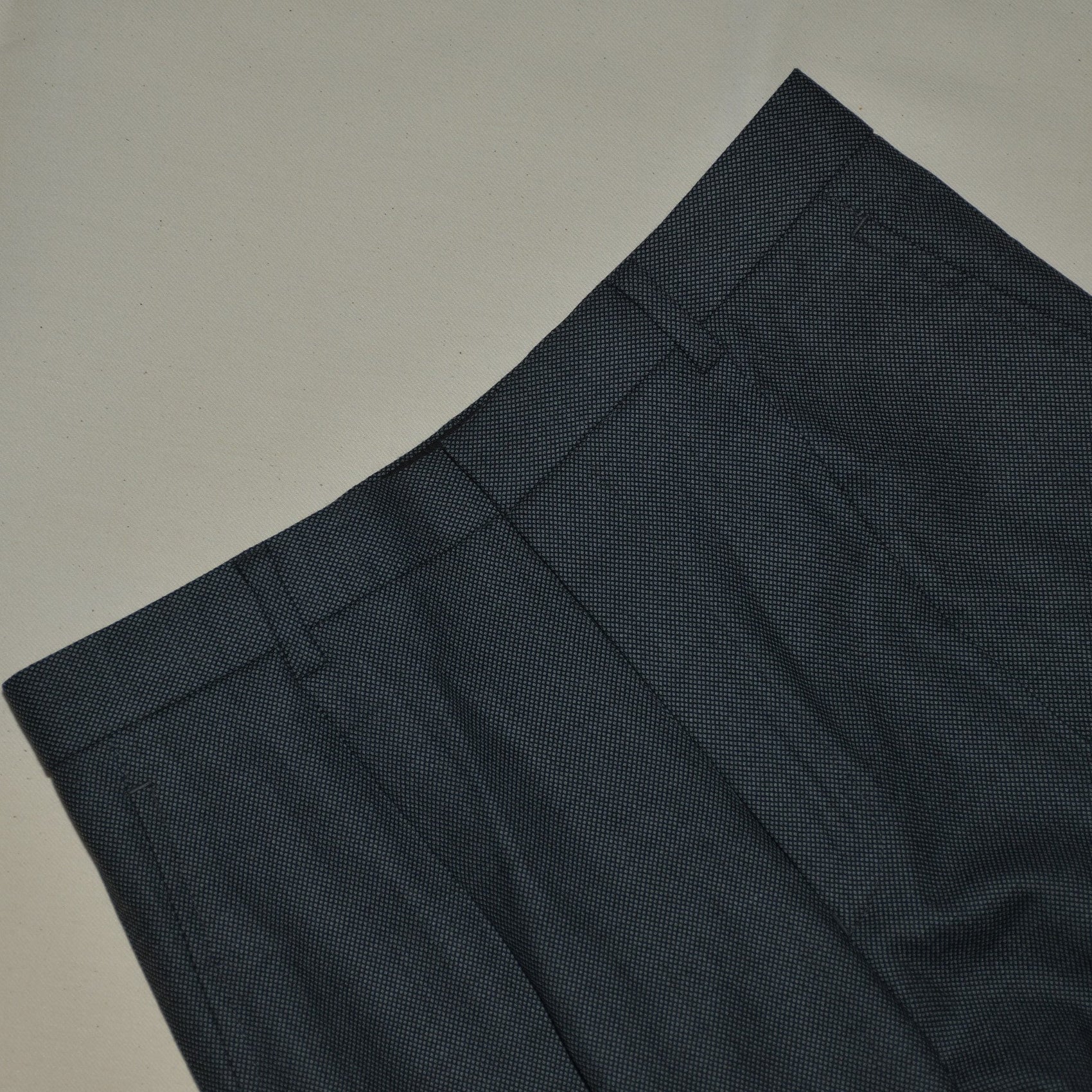 [Sample] Lanitex Birdseye Wool Trousers - ST062 - Yeossal & Co