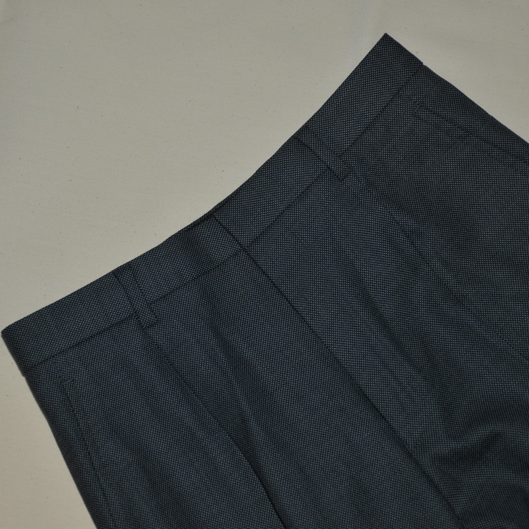 [Sample] Lanitex Birdseye Wool Trousers - ST062 - Yeossal & Co