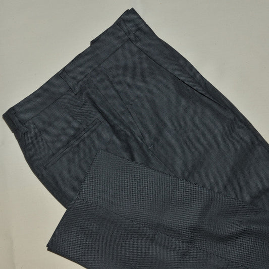 [Sample] Lanitex Birdseye Wool Trousers - ST062 - Yeossal & Co
