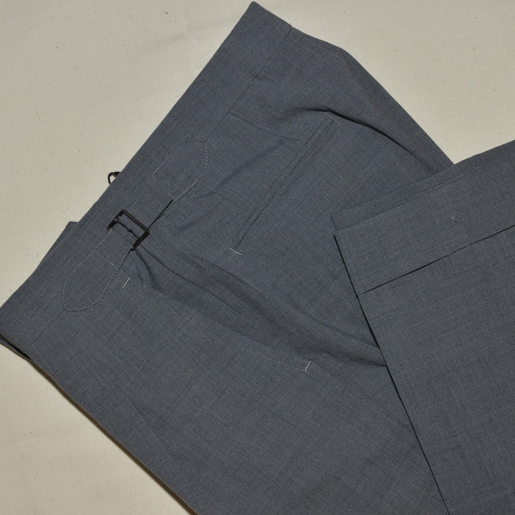 [Sample] Lanitex Fresco Wool Blend Trousers - ST082 - Yeossal & Co