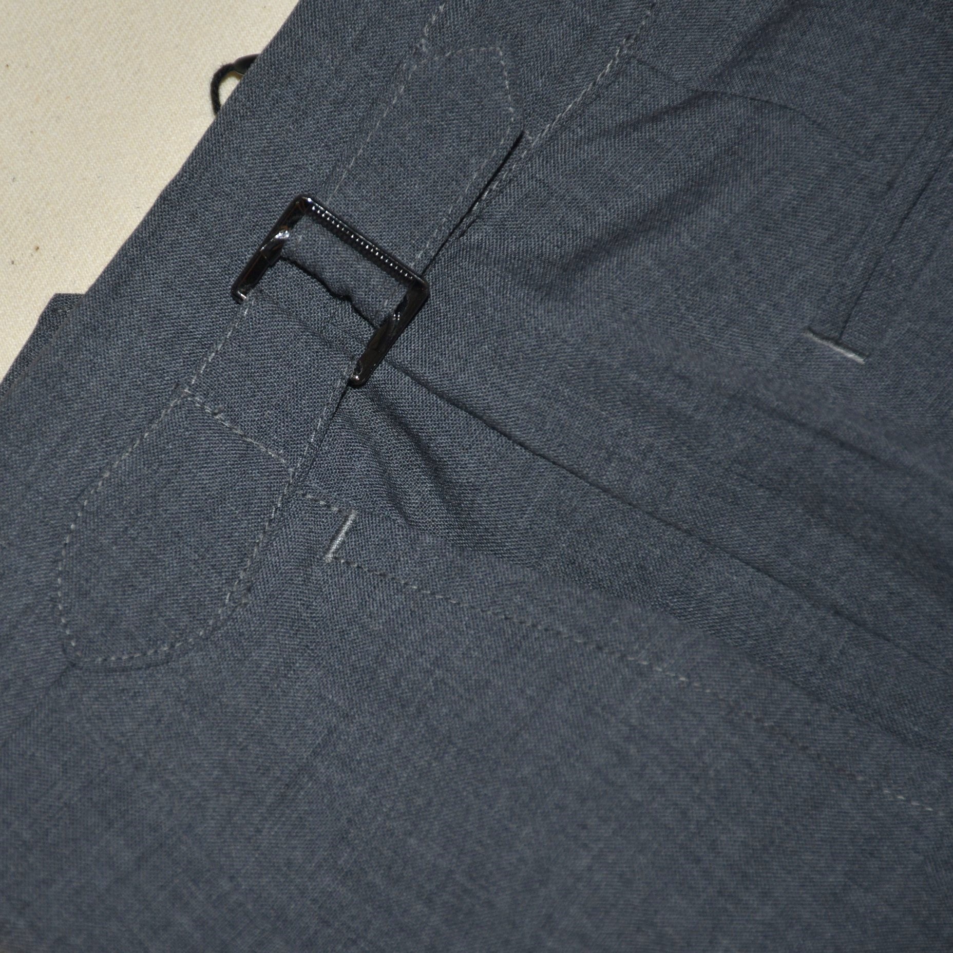 [Sample] Lanitex Fresco Wool Blend Trousers - ST082 - Yeossal & Co