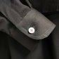 [Sample] Thomas Mason Black Seersucker Long Sleeves Shirt - SS088 - Yeossal & Co