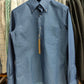 [Sample] Thomas Mason Blue/Indigo Mirror Shirt - SS061 - Yeossal & Co