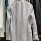 [Sample] Thomas Mason Navy/Red Stripe Long Sleeves Shirt - SS071 - Yeossal & Co
