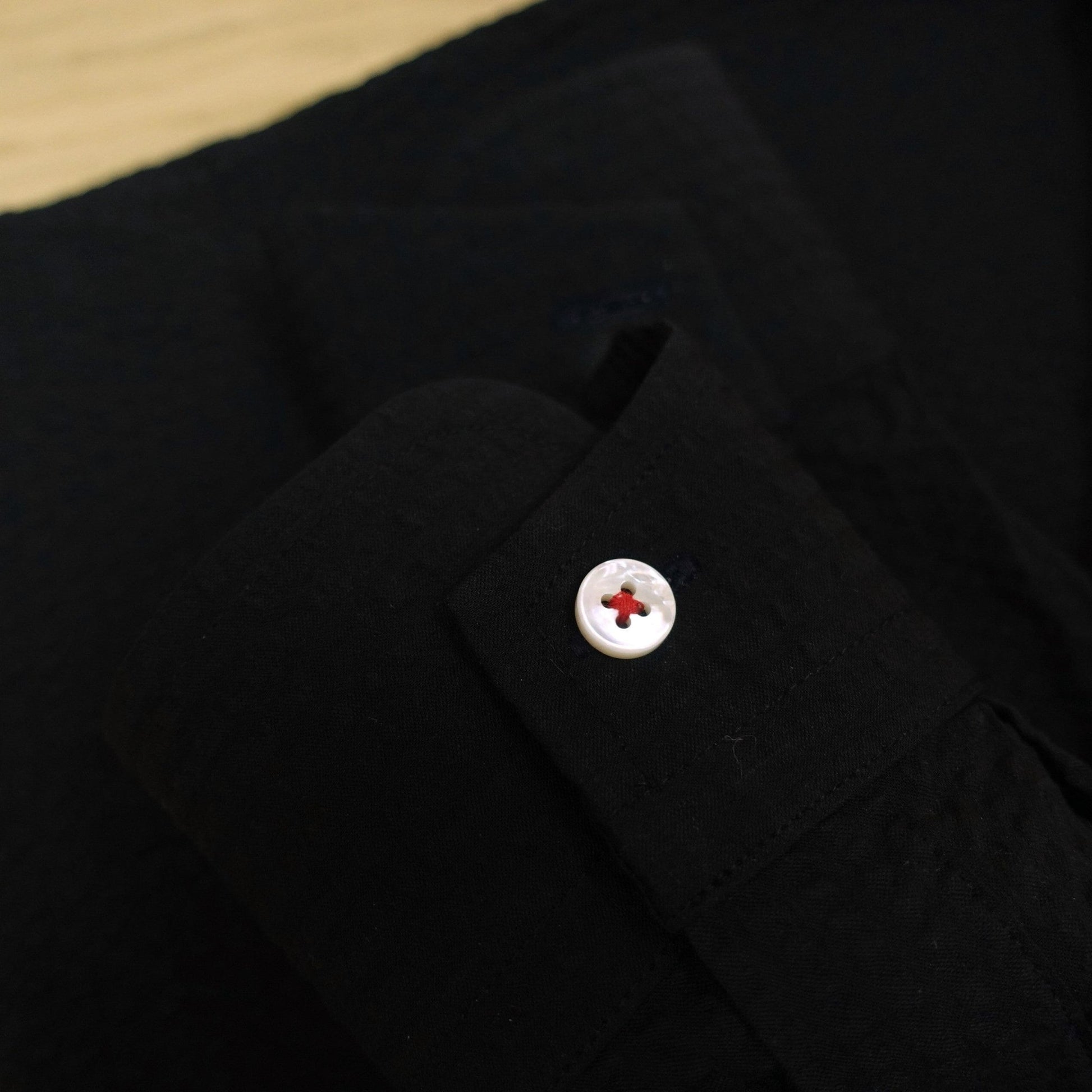 [Sample] Thomas Mason Seersucker Shirt - SS035 - Yeossal & Co