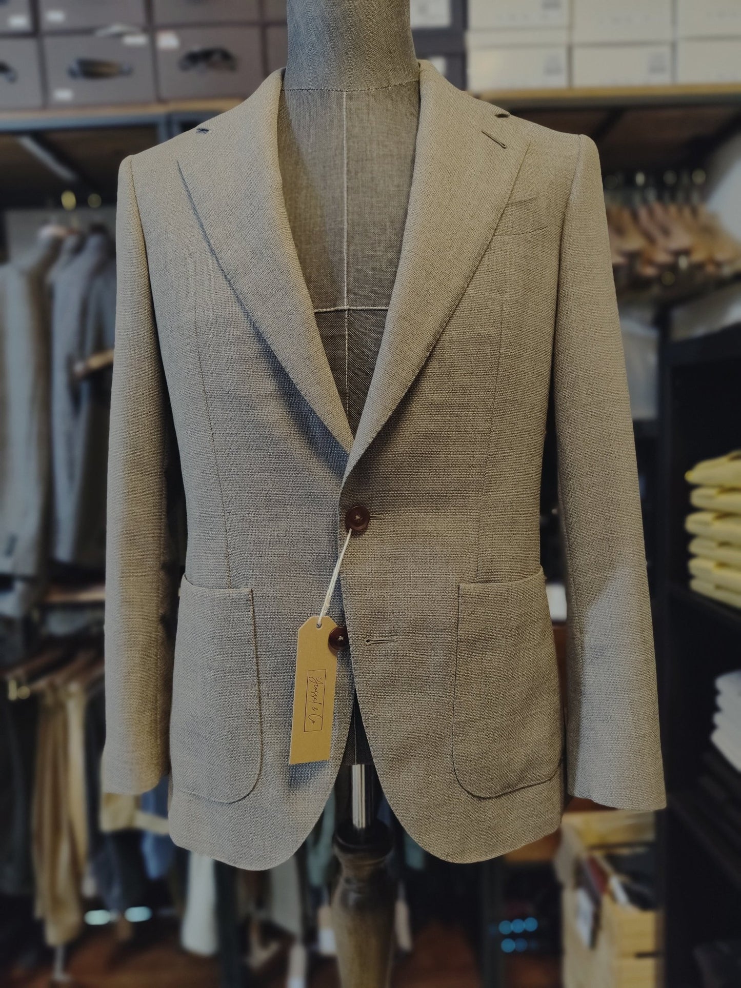 [Sample] VBC Hopsack Jacket - SJ025 - Yeossal & Co