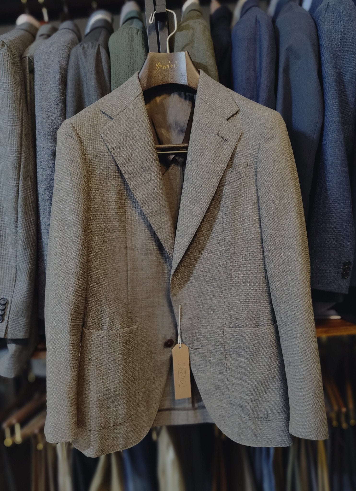 [Sample] VBC Hopsack Jacket - SJ025 - Yeossal & Co