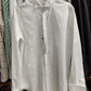 [Sample] White Long Sleeves Shirt - SS057 - Yeossal & Co