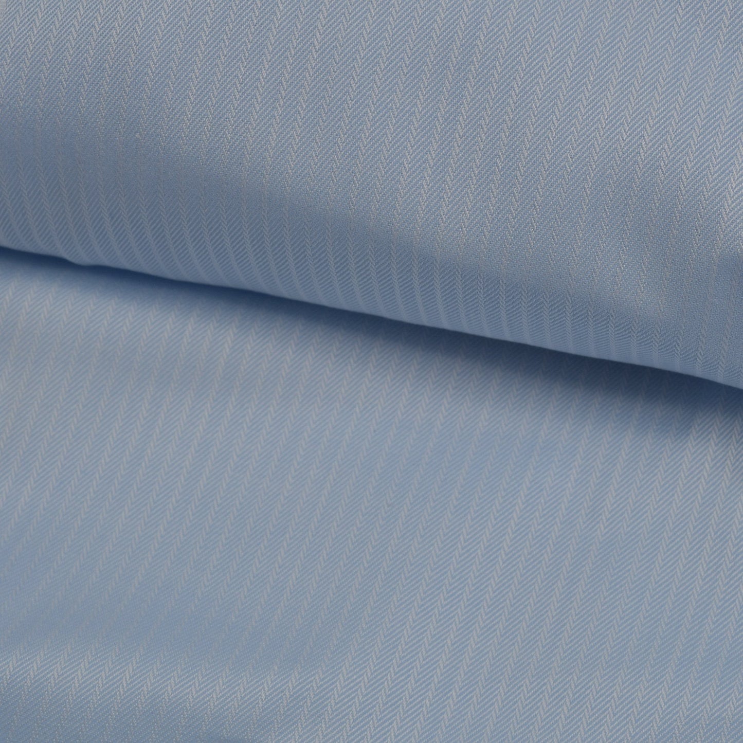 Supercav Blue Thin White Stripes Cotton Shirt - Yeossal & Co