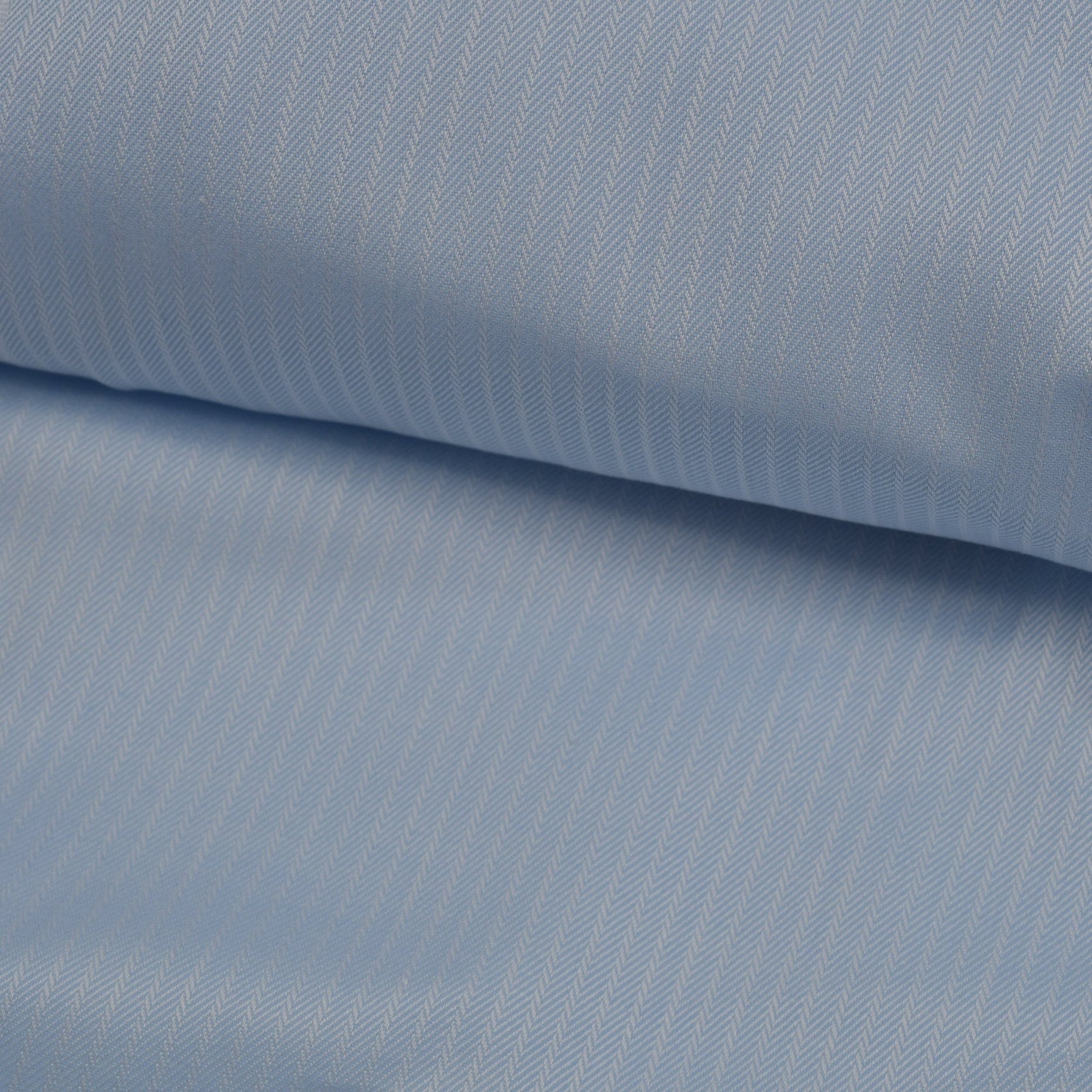 Supercav Blue Thin White Stripes Cotton Shirt - Yeossal & Co