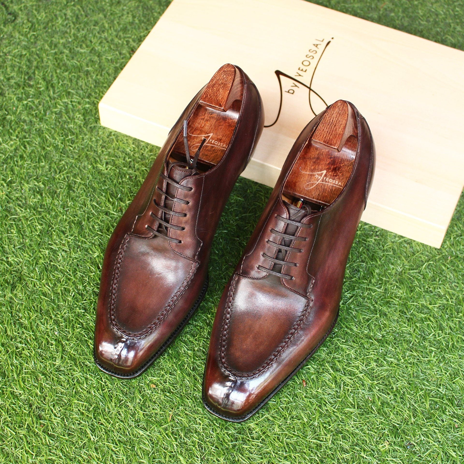 Thomson Split - Toe Derby Shoes - Yeossal & Co