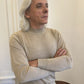Knitted Cashmere Mock Neck