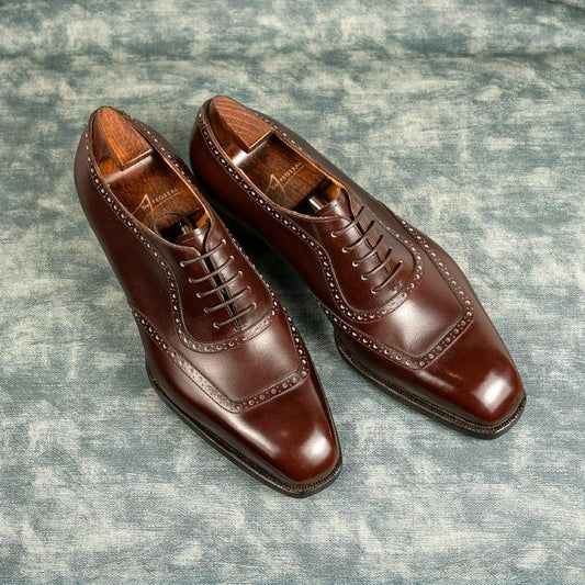 Tomlinson U - Cap Oxford Shoes - Yeossal & Co