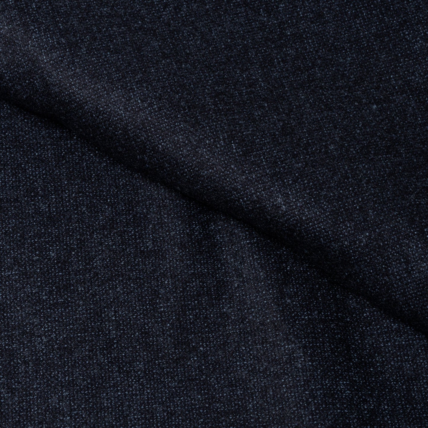 VBC Navy Melange Flannel Custom Trousers - Yeossal & Co