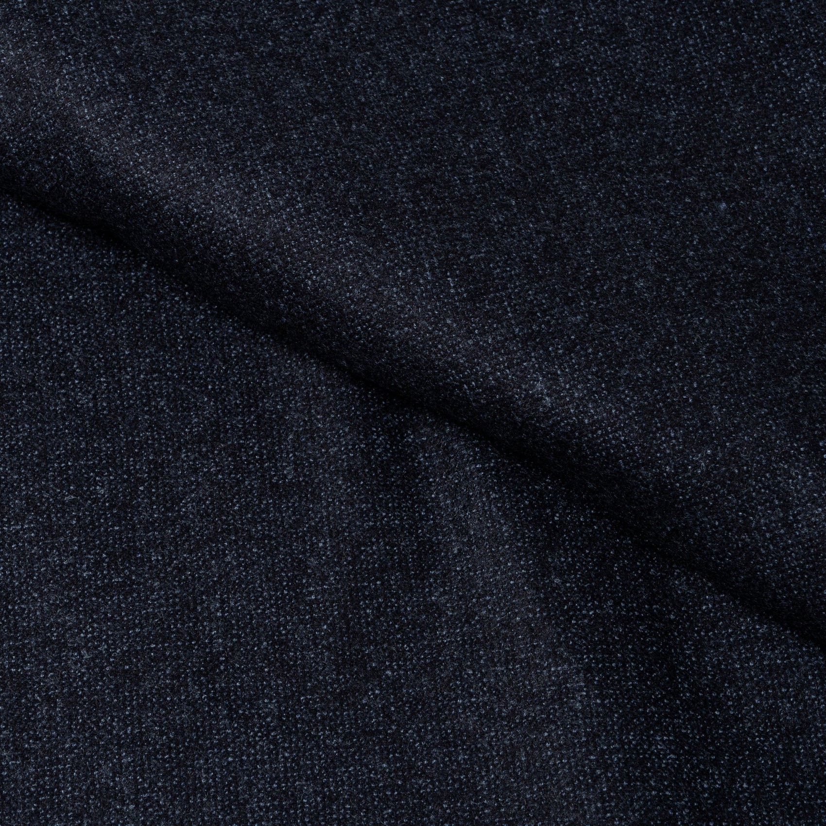 VBC Navy Melange Flannel Custom Trousers - Yeossal & Co