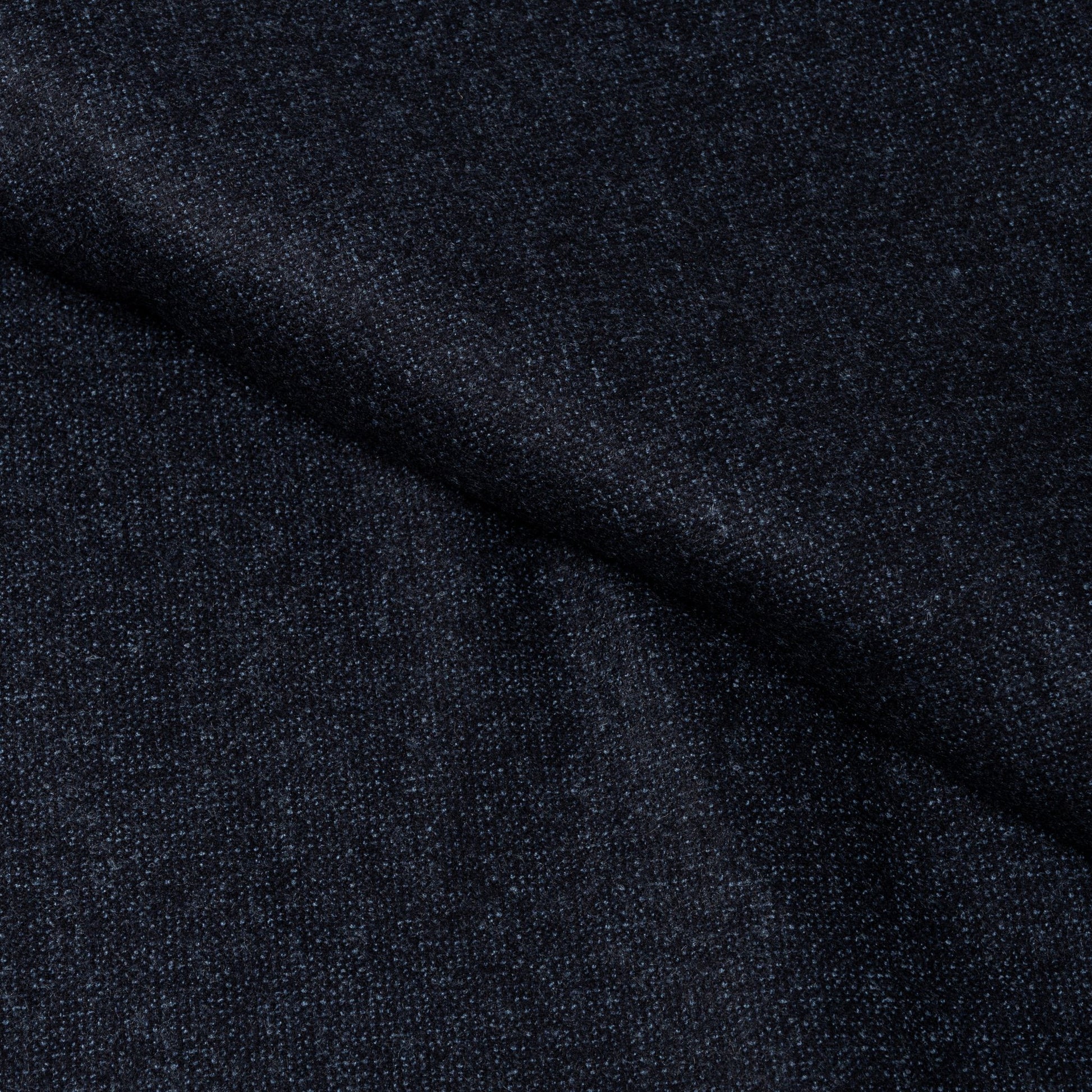 VBC Navy Melange Flannel Custom Trousers - Yeossal & Co