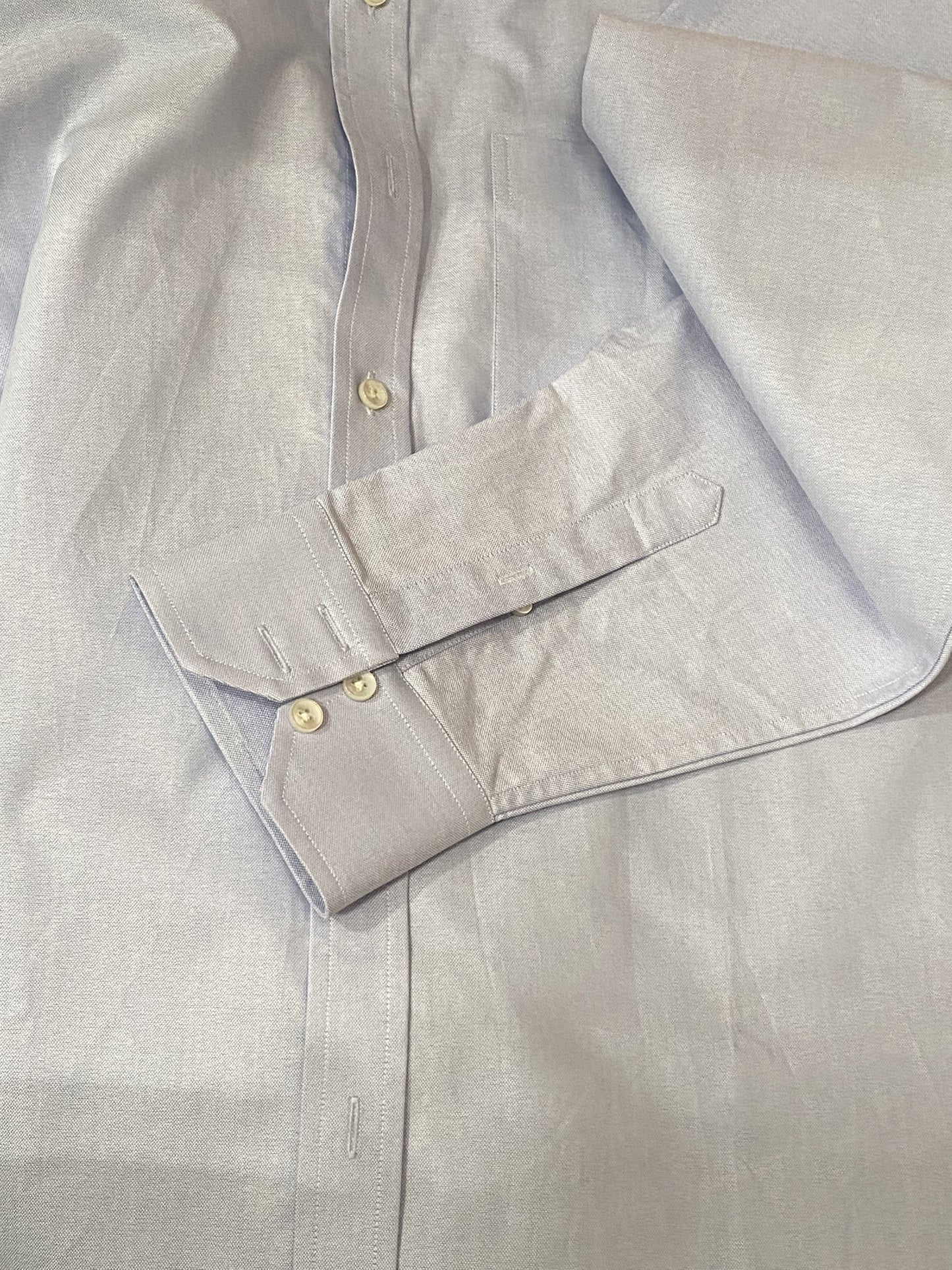 Navy Cross Stripe Oxford Shirt